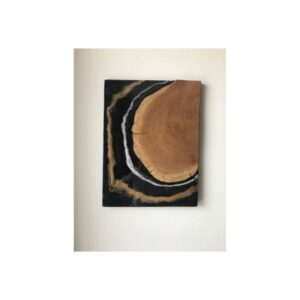 Wall decor resin wood