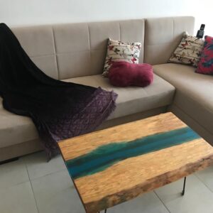 Resin River Table Coffee Table