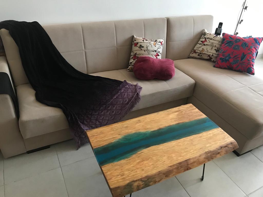 Resin River Table_Coffee Table